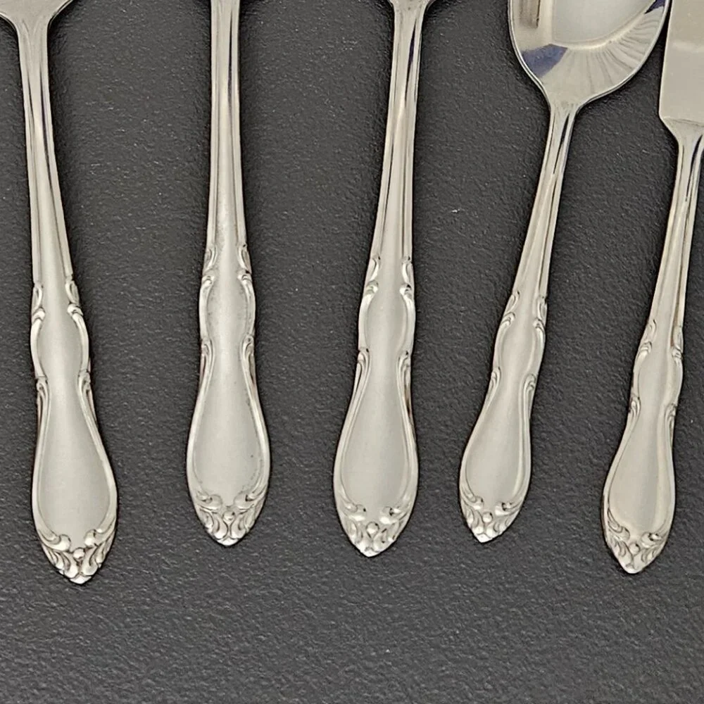 ONEIDA LTD. SIMEON L. & GEORGE H. ROGERS STAINLESS 5 PC SERVING SET